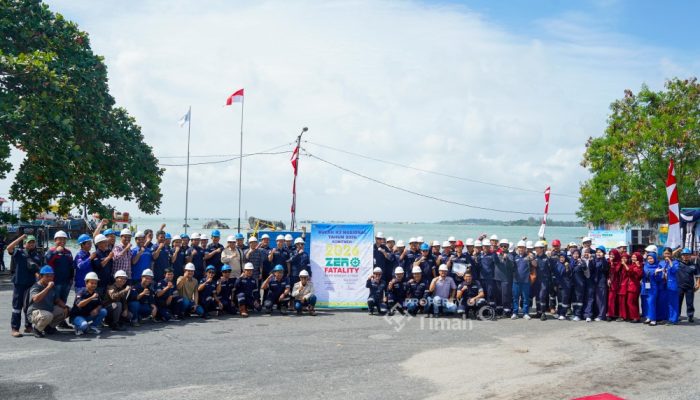 Dari Bangka Selatan, Peringatan Bulan K3 Nasional Berlanjut ke Area Bangka Utara