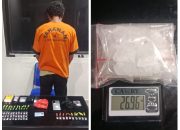 Diringkus Ditresnarkoba, MR Kedapatan Miliki Puluhan Paket Sabu