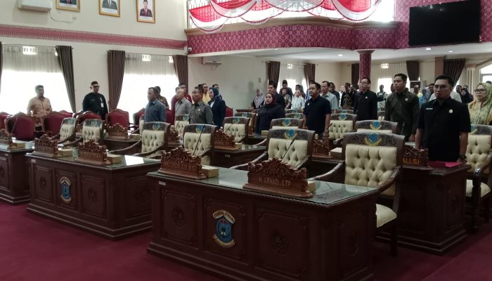 17 Anggota DPRD Hadiri Rapat Paripurna Kesatu Masa Persidangan II Tahun 2026