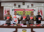 Selama Operasi Antik Menumbing 2026, Polres Bangka Ungkap Enam Kasus Narkotika