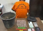 Trisno Kedapatan Simpan Puluhan Klip Sabu di Kontrakannya