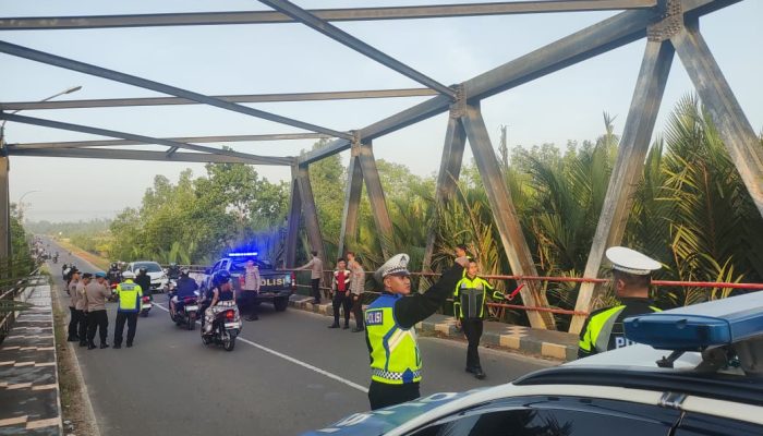 Patroli Gabungan Ops Pekat Menumbing 2026 di Jembatan Emas, Sejumlah Kendaraan Diamankan
