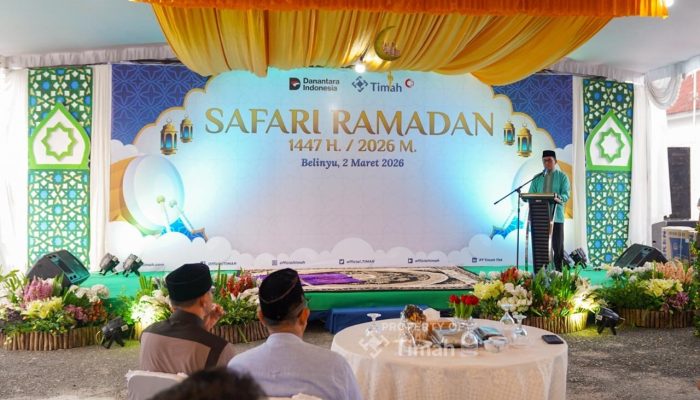 Safari Ramadan di Belinyu, PT TIMAH Santuni Anak Yatim Hingga Bantuan untuk Marbot