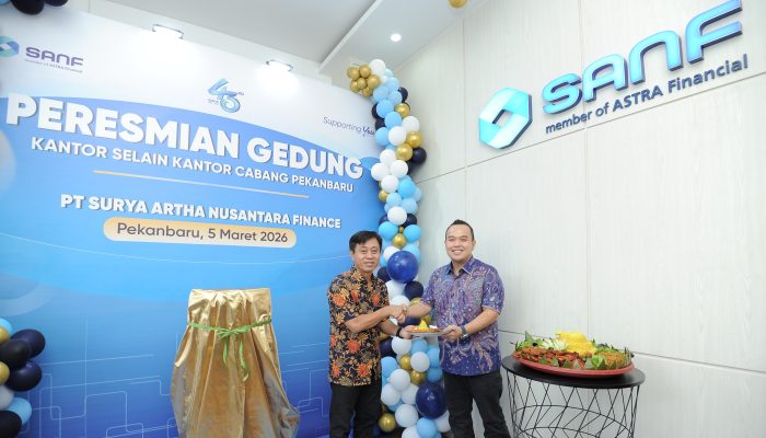 Resmikan Gedung Kantor Selain Kantor Cabang Baru di Pekanbaru, SANF Perkuat Layanan Pelanggan
