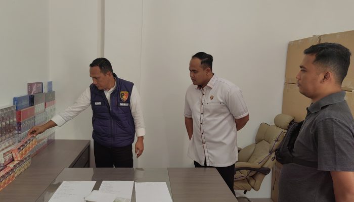 Pemilik Truk Berisi Rokok Ilegal Ditetapkan Sebagai Tersangka