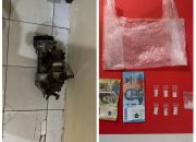 Selidiki Kasus Pencurian Mesin Ponton Malah Dapat Sabu