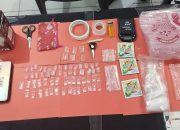 Puluhan Paket Sabu Disembunyikan Dalam Kotak Lampu
