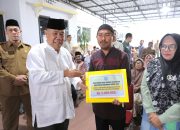 Gubernur Pererat Silaturahmi dan Salurkan Bantuan di Bangka Tengah