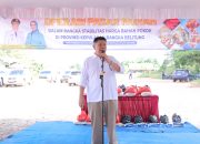 Gubernur Buka Pasar Murah dan Bagikan Sembako