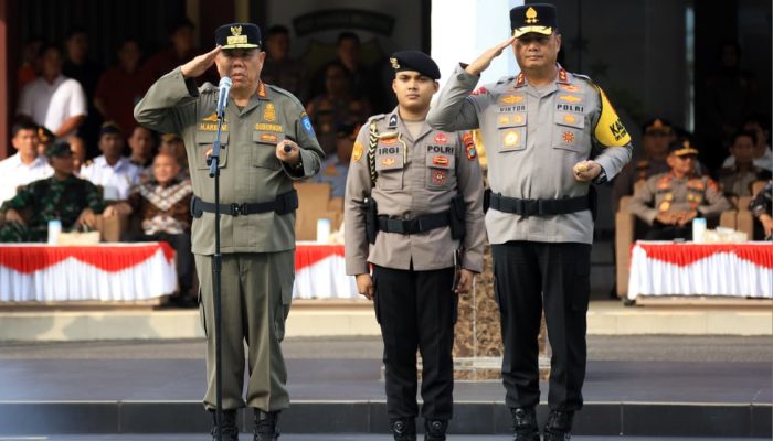 Gubernur Pimpin Apel Gelar Pasukan Operasi Ketupat Menumbing 2026