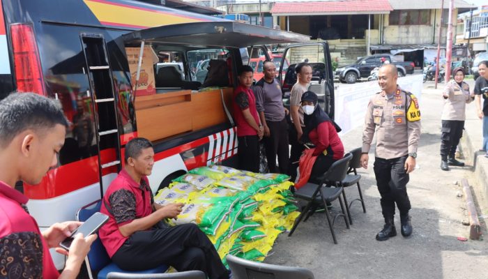 Satu Ton Beras SPHP Laris Terjual