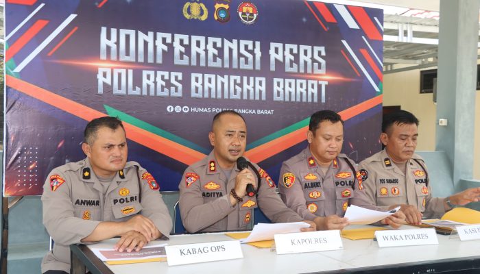 Kapolres Paparkan Hasil Operasi Ketupat Menumbing 2026
