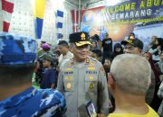 Kapolda Pantau Pelepasan Pemudik via KRI Semarang