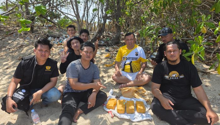 Tindaklanjuti Temuan Nelayan, Satres Narkoba Amankan 4 Paketan Sabu di Pulau Ulat Bulu