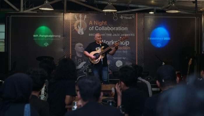 PT TIMAH Support Kreativitas Musisi Bangka Belitung