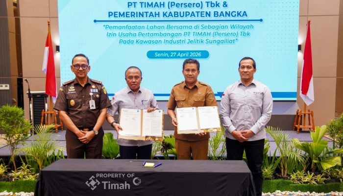 PT TIMAH dan Pemkab Bangka Sepakat