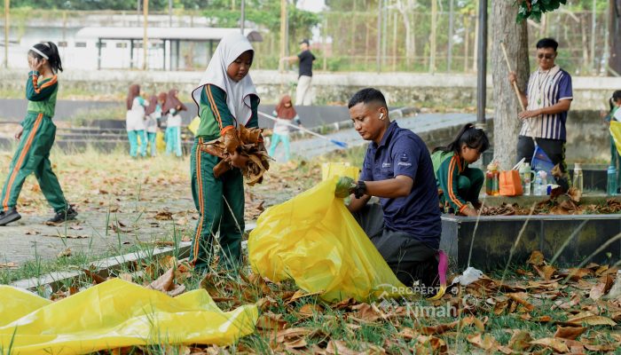 Gerakan Indonesia ASRI, PT TIMAH dan Stakeholder Gotong Royong Bersihkan Taman Sari