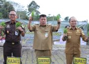 Gubernur Pimpin Penanaman Padi Program Ketahanan Pangan Desa Adhyaksa 2026