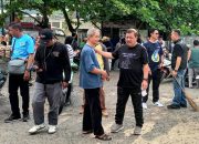 Turun Langsung Pimpin Gotong Royong