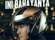 Ketahui Bahaya Menggunakan Helm Tanpa Visor
