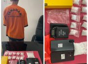 Pemuda Ini Kedapatan Simpan Sabu di Rumahnya