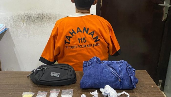 Pengedar Narkoba di Bukit Intan Diringkus Polisi