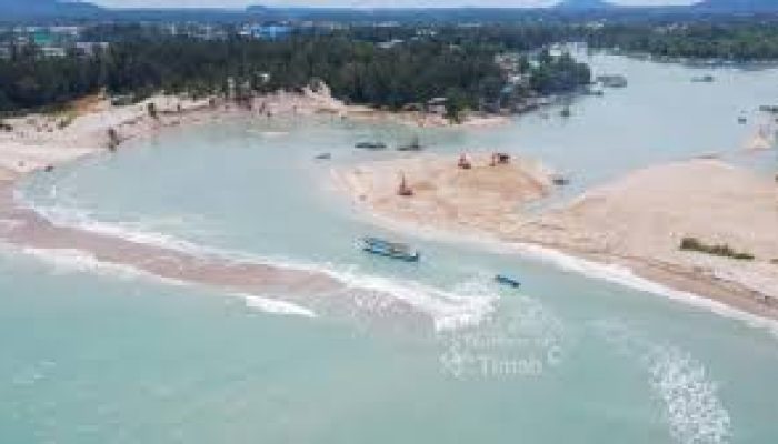 Pengerukan Alur Muara Air Kantung Guna Permudah Akses Nelayan