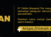 PT TIMAH Pastikan Tidak Ada Rekrutmen