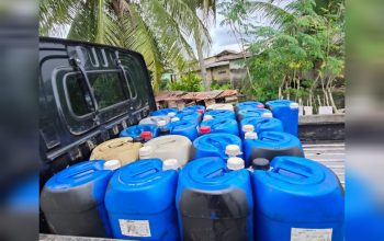 Ribuan Liter Solar Bersubsidi Disita