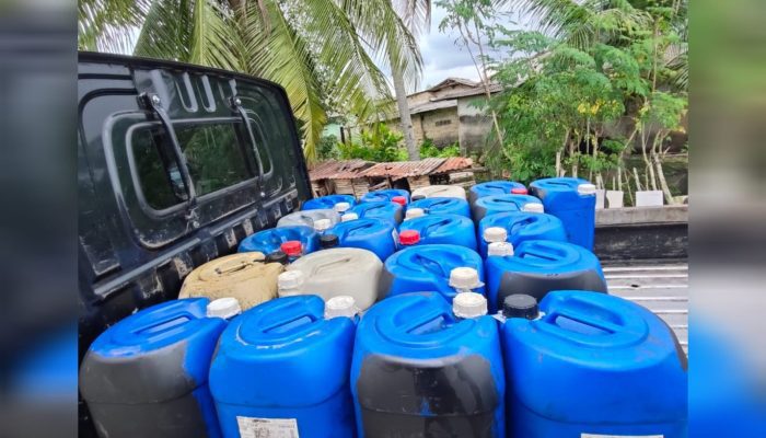Ribuan Liter Solar Bersubsidi Disita