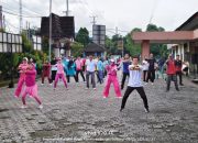 Juhaini Pimpin Senam Bersama Dalam Rangka Car Free Day