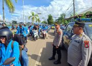 Polres Bangka Kawal dan Amankan Keberangkatan Mahasiswa