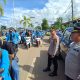 Polres Bangka Kawal dan Amankan Keberangkatan Mahasiswa