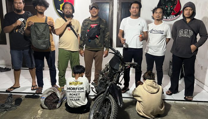 Remaja Tanggung Diiringkus Polisi, Spesialis Incar Kabel Tembaga