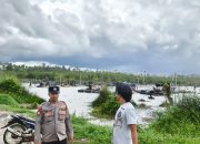 Tim Gabungan Tertibkan Tambang Dekat Pinggir Jalan Kusam