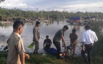 Tambang Timah Ilegal di Area Fasilitas Umum Ditertibkan