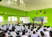 Satlantas Sosialisasi dan Edukasi di SMP Negeri 2 Belinyu