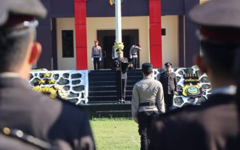 Wakapolres Pimpin Upacara Peringatan Hari Kebangkitan Nasional