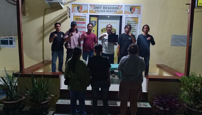Polsek Mentok Ungkap Kasus Pencurian Gelang Emas