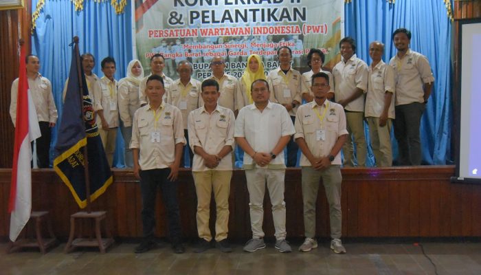 Husni Kembali Pimpin PWI Bangka Barat 2026-2029
