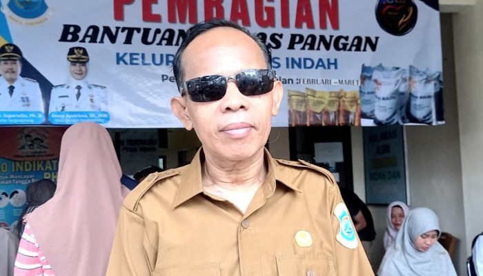 622 KK di Kelurahan Opas Indah Terima Bantuan Pangan