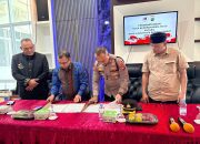 Polres dan DPRD Bangka Barat Teken MoU