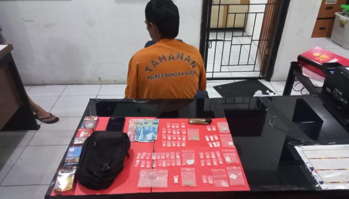 Terduga Pengedar Sabu Ditangkap di Warung Kopi