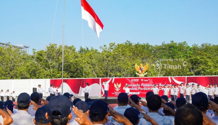 PT TIMAH Gelar Upacara Peringati Hari Lahir Pancasila