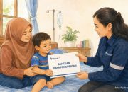 PT TIMAH Bantu Biaya Pengobatan Bayi 10 Bulan