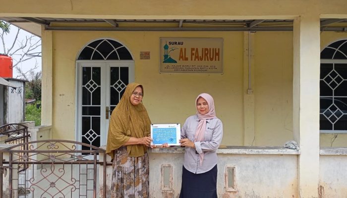 PT TIMAH Bantu Renovasi Sarana Ibadah Masyarakat