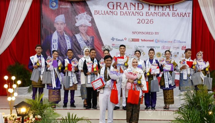 PT Timah Fasilitasi Grand Final Bujang Dayang 2026