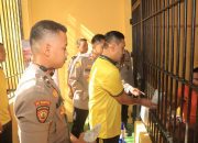 Kapolres Bangka Berbagi dan Doa Bersama Tahanan