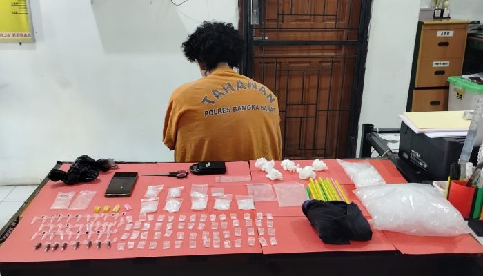 Bongkar Peredaran Sabu di Desa Mayang
