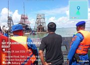 Empat Unit Ponton TI Apung Diamankan
